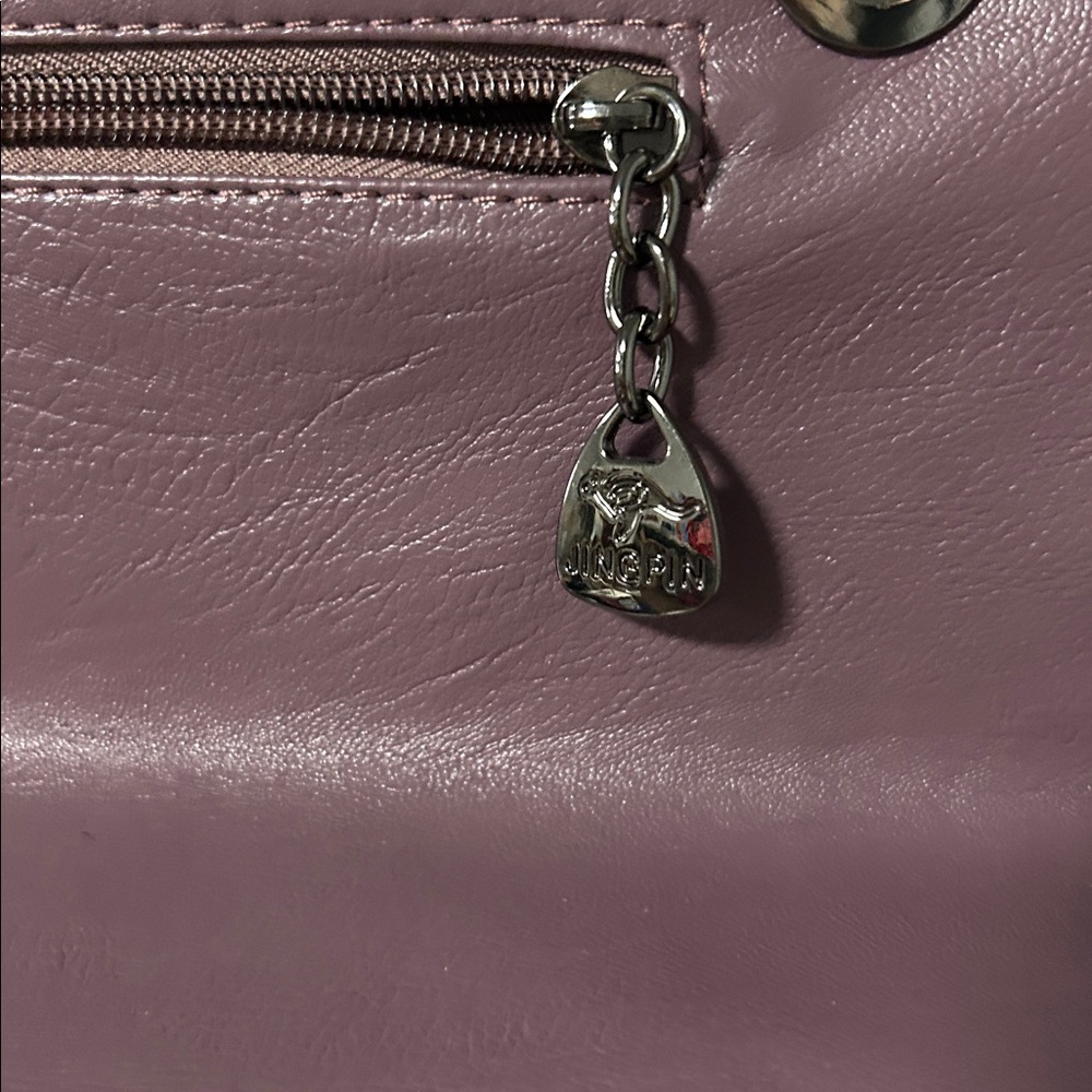 Jingpin Elegant Purple Women's Handbag - Picture 3 of 4
